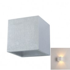 Γύψινη Απλίκα Τοίχου G9 230V Ασημί 5985